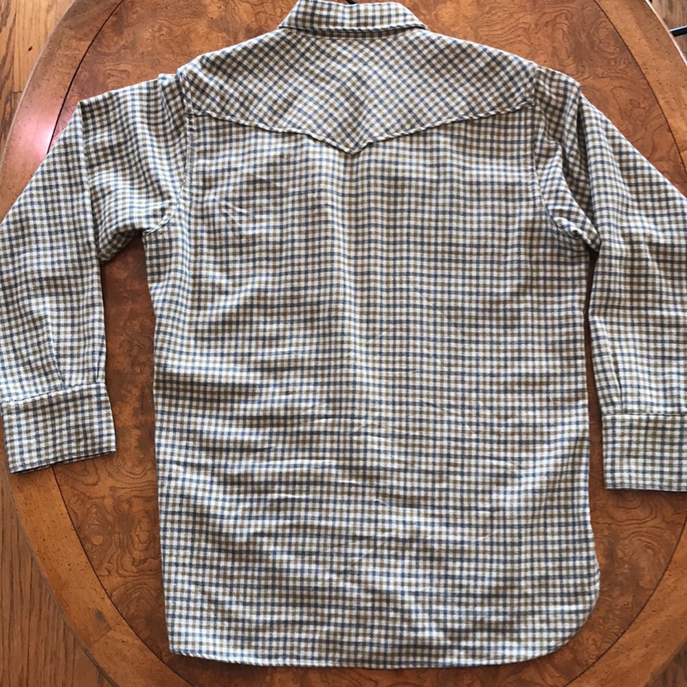 Vintage Wool Button Down Woolrich - image 7